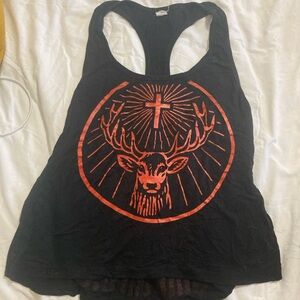 Jägermeister branded graphic tank